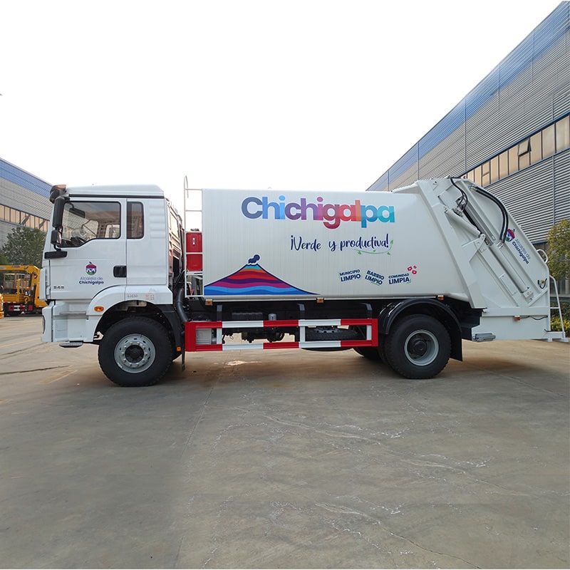 SHACMAN 14 CBM Мусоровоз для продажи SHACMAN 14 CBM Мусоровоз для продажи