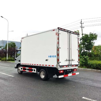 Foton Frozen food van truck 4x2 refrigeration van box truck
