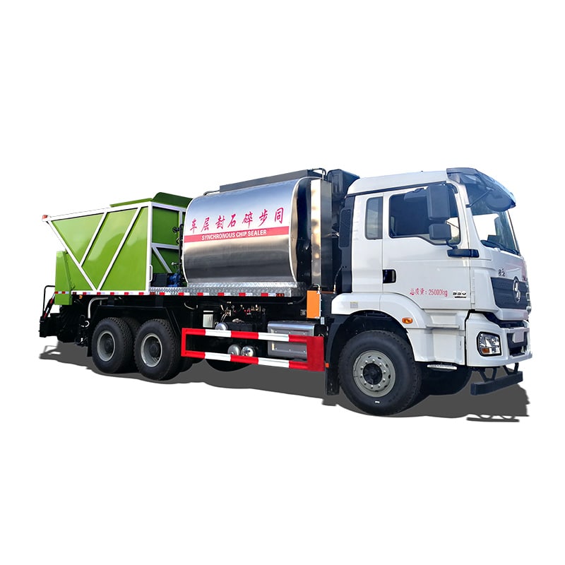 SHACMAN 6x4 гравийный асфальтовый синхронный битумощебнераспределитель грузовик SHACMAN 6x4 гравийный асфальтовый синхронный битумощебнераспределитель грузовик