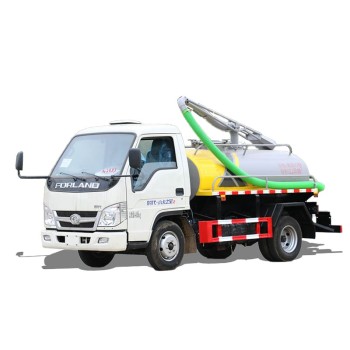 FOTON new or used 2.5 ton fecal vacuum sewage suction truck