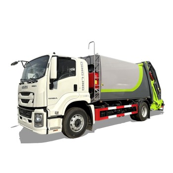 ISUZU 8 CBM Garbage Compactor Truck Rubbish Compressing Truck