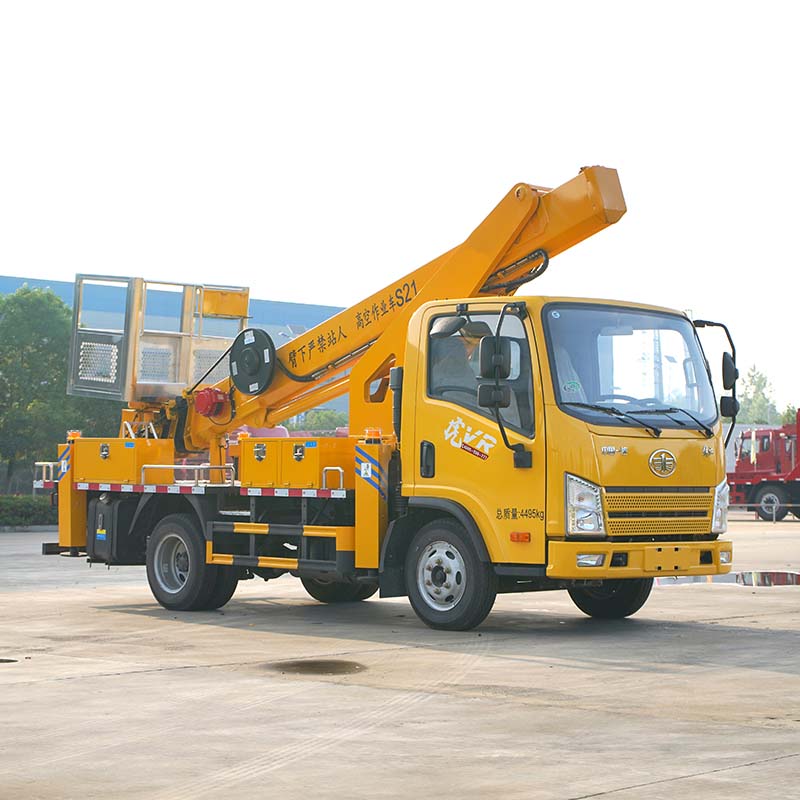 FAW 21m bucket truck aerial working platform FAW 21m bucket truck aerial working platform