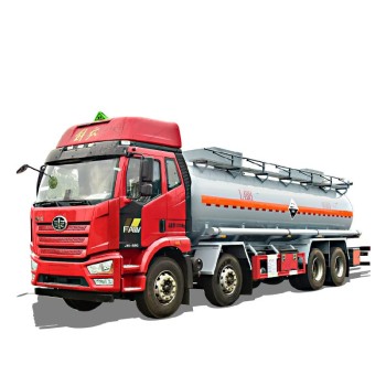 FAW 8*4 20 ton H2SO4 Acid Tank Trailer Sulfuric for sale