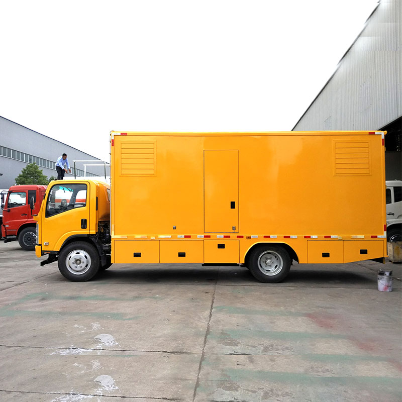 Isuzu 150KW спасательный автомобиль Грузовик с электропитанием Isuzu 150KW спасательный автомобиль Грузовик с электропитанием