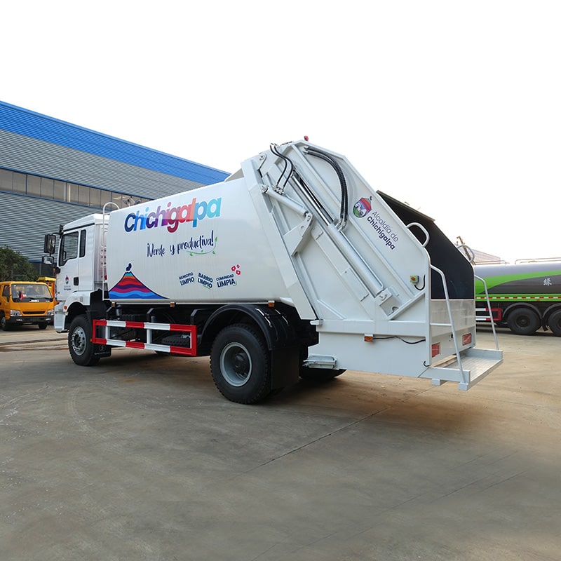 SHACMAN 14 CBM Мусоровоз для продажи SHACMAN 14 CBM Мусоровоз для продажи
