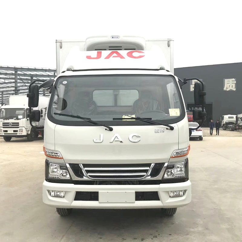 شاحنات تبريد صغيرة JAC 18m3 لنقل اللحوم والخضروات شاحنات تبريد صغيرة JAC 18m3 لنقل اللحوم والخضروات