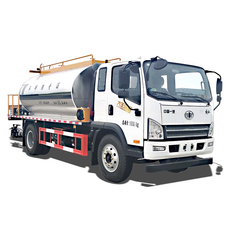 Faw 8000L Битумный Распределитель Грузовик Асфальтоукладчик Грузовик Faw 8000L Битумный Распределитель Грузовик Асфальтоукладчик Грузовик