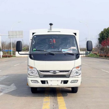 Foton 4x2 RHD road sweeper truck