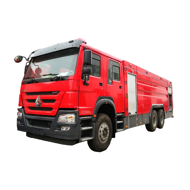 Camion de lutte contre l'incendie Howo 16 000 L avec eau et mousse Camion de lutte contre l'incendie Howo 16 000 L avec eau et mousse