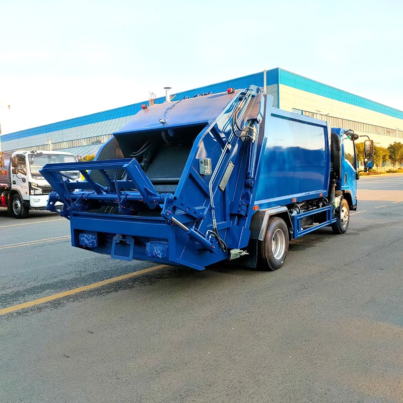 ISUZU новый или б/у 4x2 7 CBM мусоровоз с уплотнителем для продажи ISUZU новый или б/у 4x2 7 CBM мусоровоз с уплотнителем для продажи