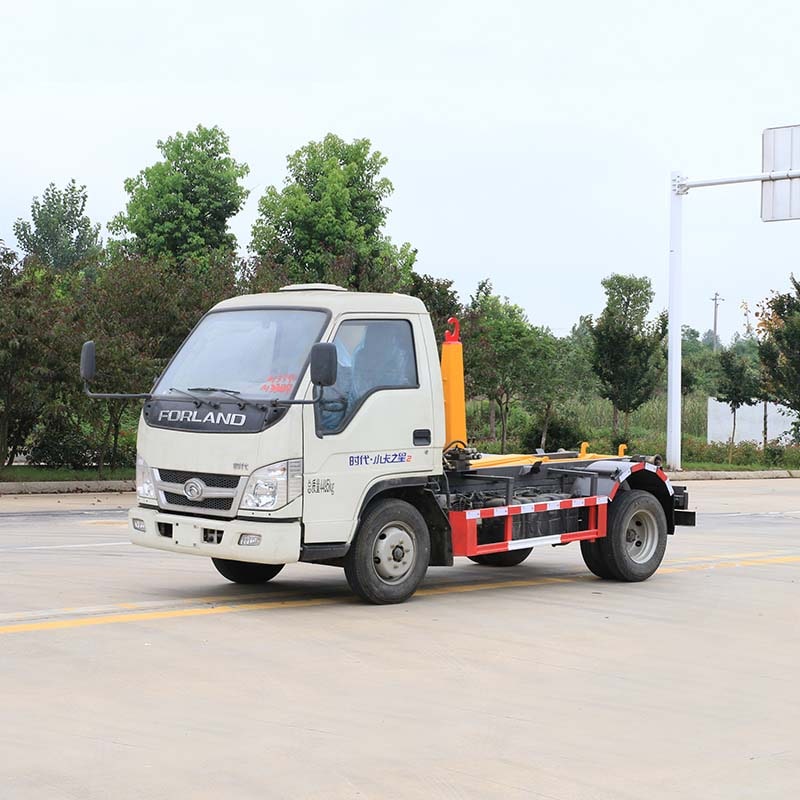 Мусоровоз Foton mini 3-4 CBM с крюковым подъемником Мусоровоз Foton mini 3-4 CBM с крюковым подъемником