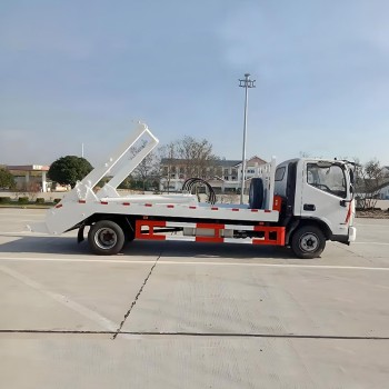 Foton 6m3 Swing Arm Container Rear Loader Garbage Truck