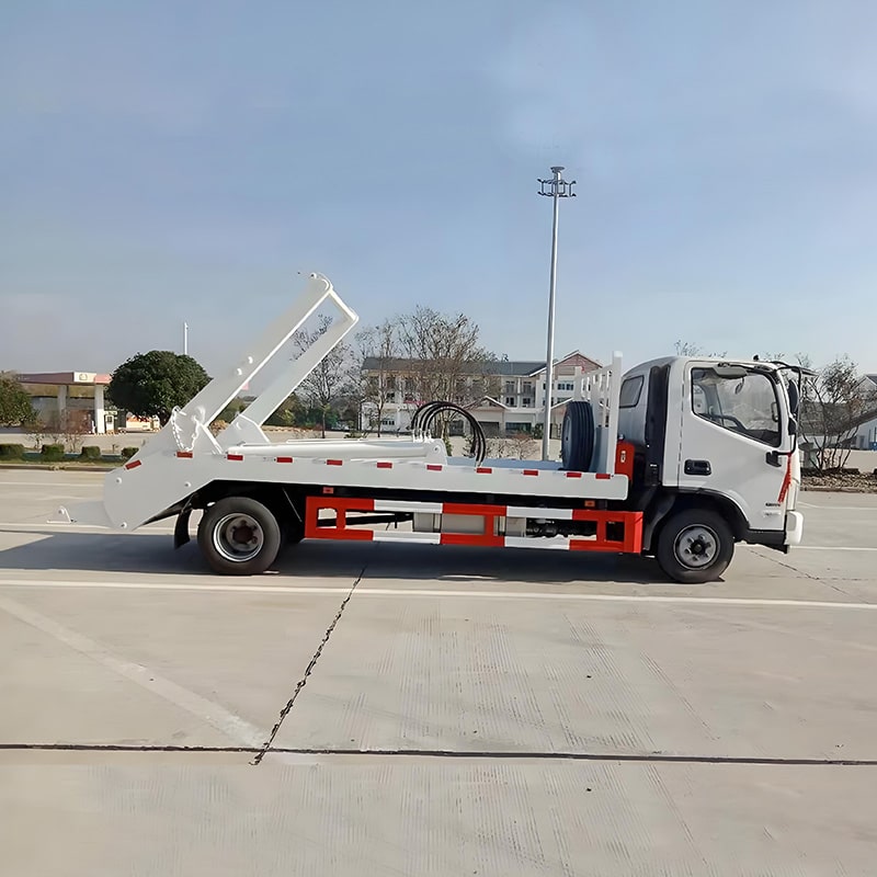 Foton 6m3 Swing Arm Container Rear Loader Garbage Truck Foton 6m3 Swing Arm Container Rear Loader Garbage Truck