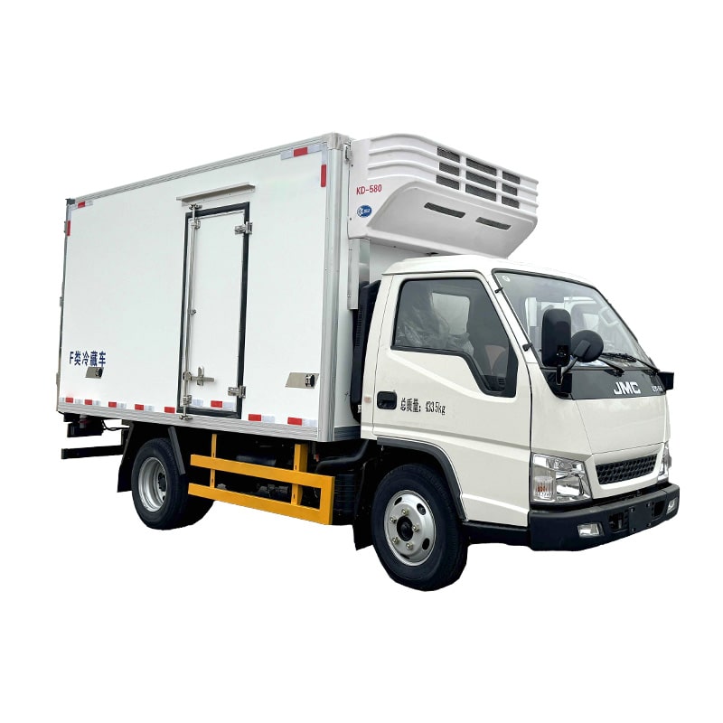 Vente chaude petit camion frigorifique JMC 4 tonnes Vente chaude petit camion frigorifique JMC 4 tonnes