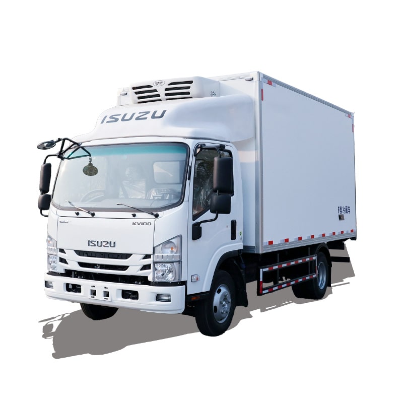 Японский бренд Isuzu 4.2m небольшой мини-рефрижератор Японский бренд Isuzu 4.2m небольшой мини-рефрижератор