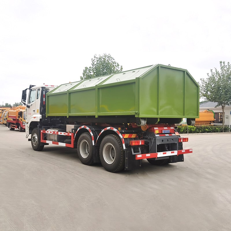 Sinotruck Howo 6x4 25 тонн мусоровоз с откидным бортом Sinotruck Howo 6x4 25 тонн мусоровоз с откидным бортом
