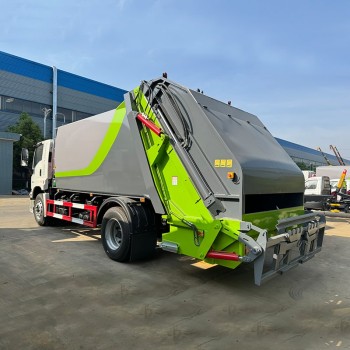ISUZU 8 CBM Garbage Compactor Truck Rubbish Compressing Truck