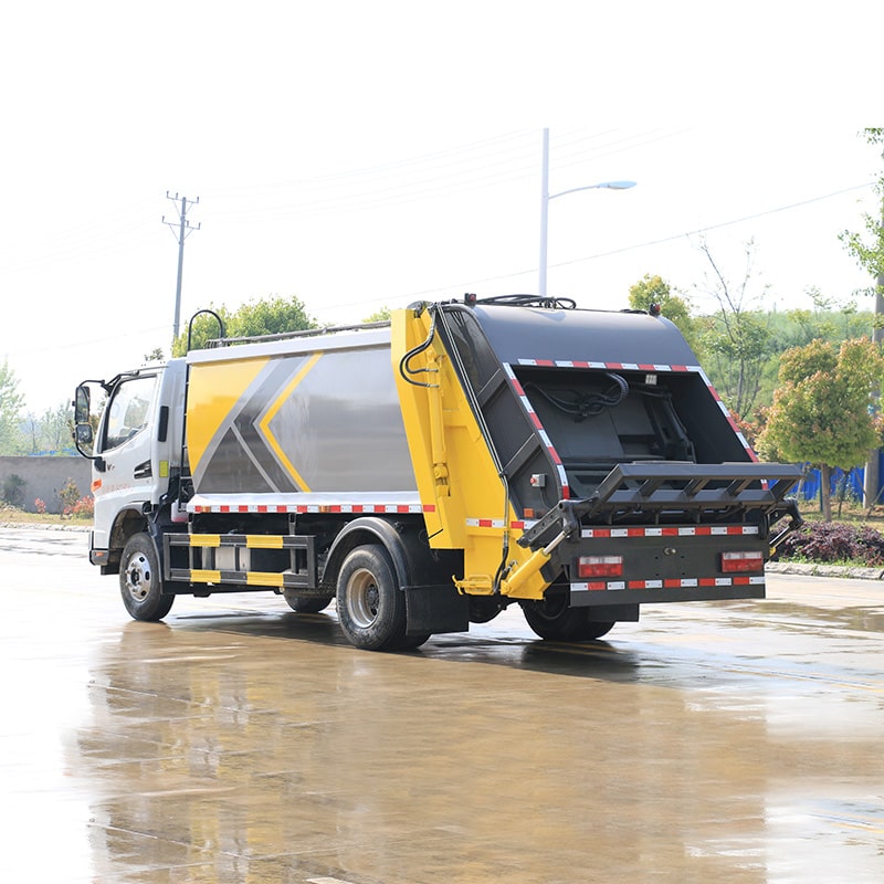 JAC 8cbm rear loader garbage truck compactor JAC 8cbm rear loader garbage truck compactor