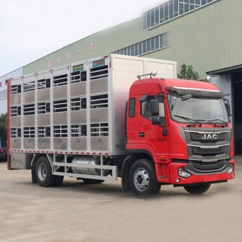 JAC 4*2 aluminum alloy Pig Livestock Transport  Truck