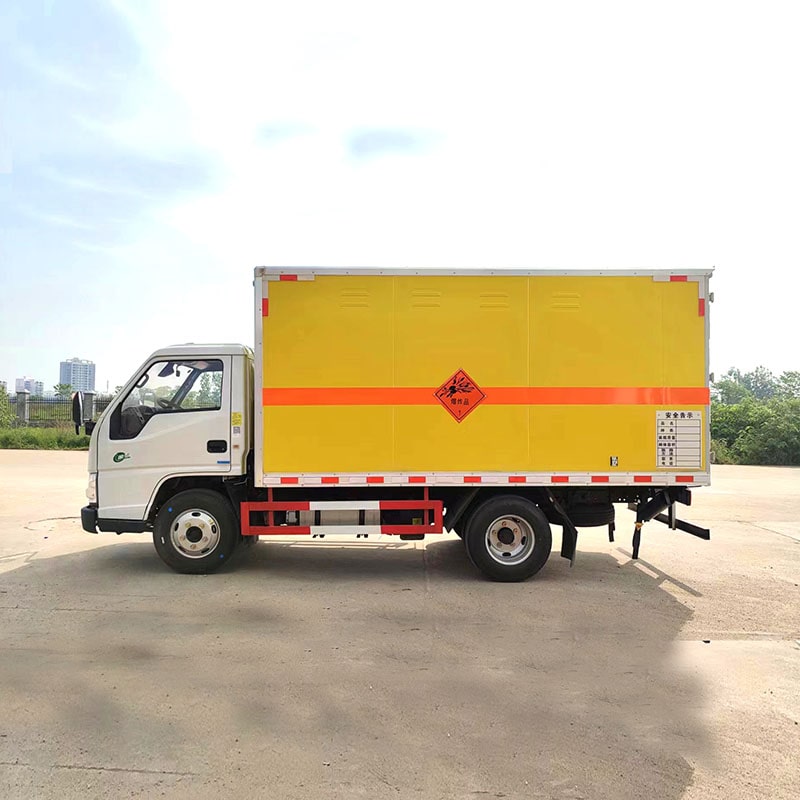 JMC 4*2 dangerous goods explosive transporting truck JMC 4*2 dangerous goods explosive transporting truck