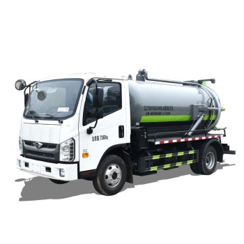 Foton 5 cbm 4×2 cleaning vaccum suction sewage truck