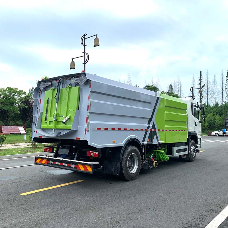BYD pure electric road sweeper truck with high-pressure BYD pure electric road sweeper truck with high-pressure
