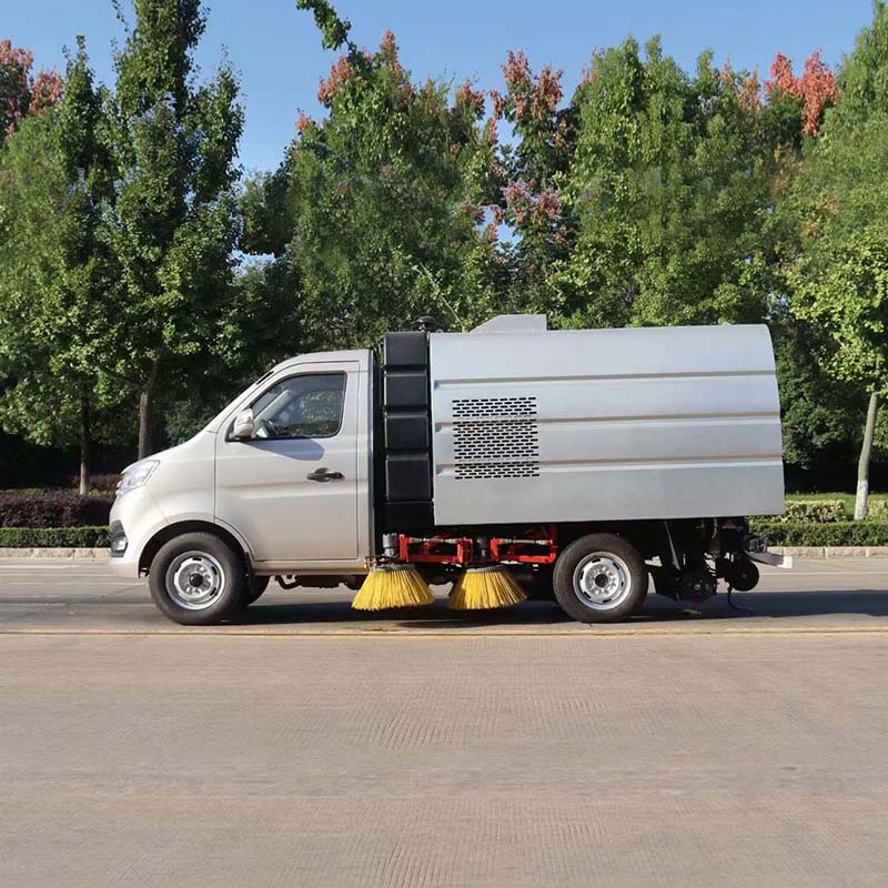 Camion balayeuse Changan Mini 2 tonnes 2 m3 Camion balayeuse Changan Mini 2 tonnes 2 m3