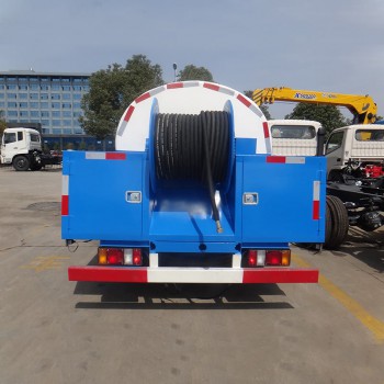 JMC 4*2 6cbm high pressure vacuum truck sewage suction