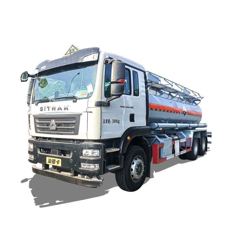 SINOTRUK 6*4 14 тонн цистерна для аммиачной селитры с прицепом SINOTRUK 6*4 14 тонн цистерна для аммиачной селитры с прицепом