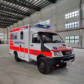 Iveco cross-country monitoring ambulance vehicle
