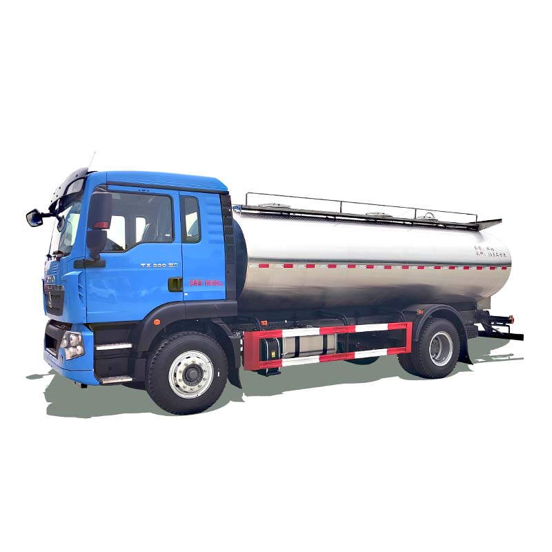 HOWO 4*2 Нержавеющая сталь 2 оси 13т молоковоз HOWO 4*2 Нержавеющая сталь 2 оси 13т молоковоз