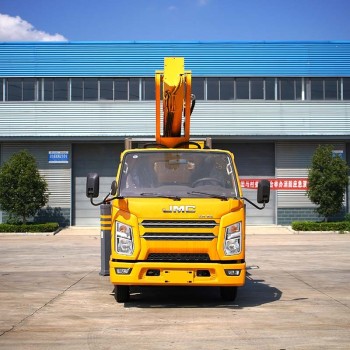 Japan isuzu 18m truck mounted crane