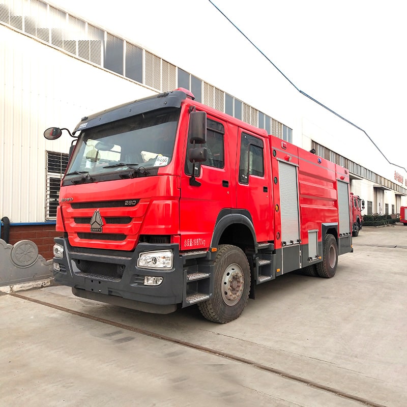 Howo 4 x2 8000L Water Tank Fire Truck for Sale Howo 4 x2 8000L Water Tank Fire Truck for Sale
