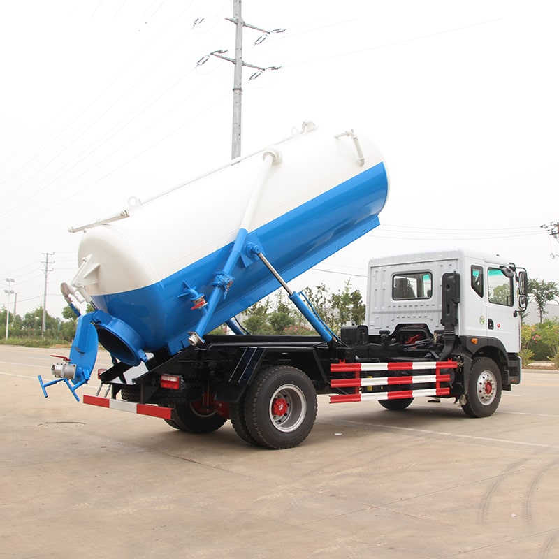 Dongfeng 15 куб.м. вакуумная машина для откачки сточных вод Dongfeng 15 куб.м. вакуумная машина для откачки сточных вод