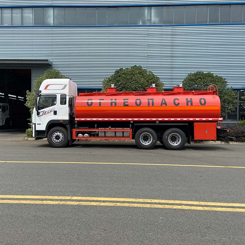 Faw 25000L aluminum alloy fuel tanker truck Faw 25000L aluminum alloy fuel tanker truck