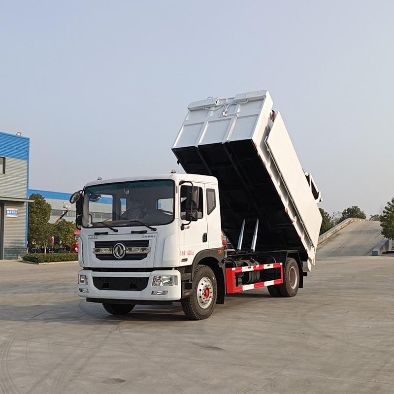Collecteur de déchets à compression Dongfeng 4*2 Collecteur de déchets à compression Dongfeng 4*2