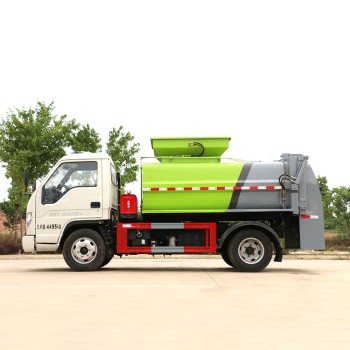 Foton 4*2 4 ton small kitchen waste garbage truck