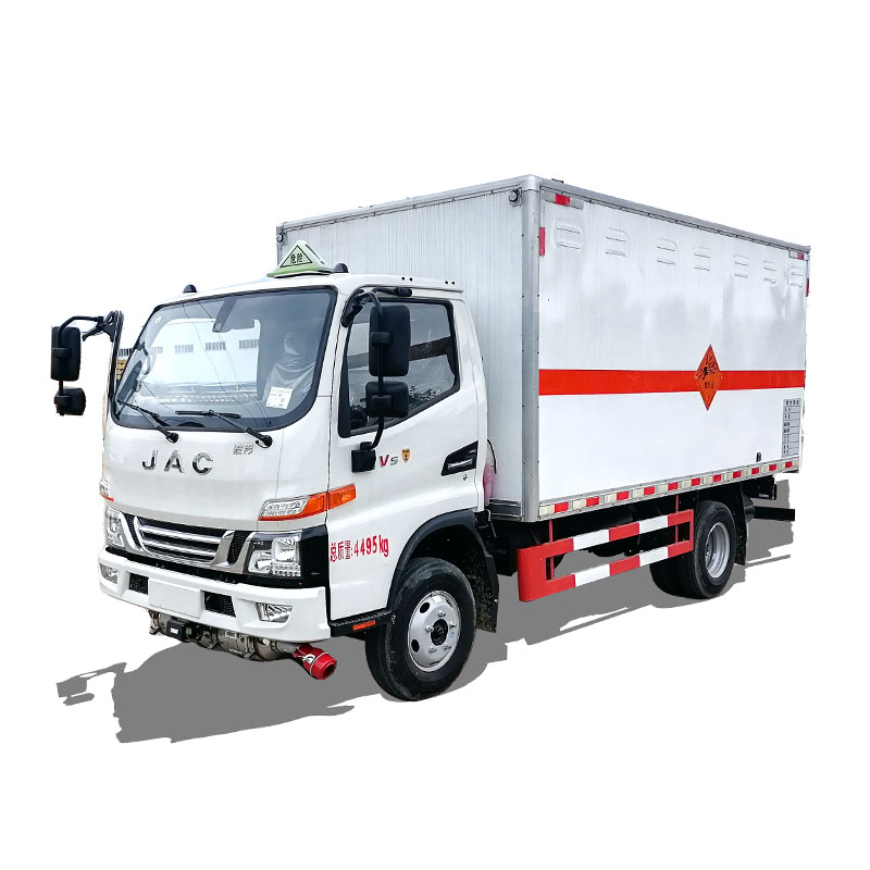 شاحنة نقل حاويات السوائل القابلة للاشتعال JAC 4*2 شاحنة نقل حاويات السوائل القابلة للاشتعال JAC 4*2