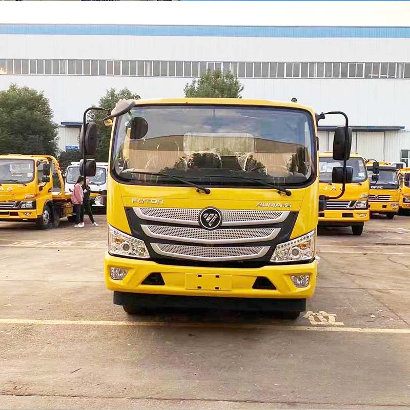 Foton diesel 5 ton flatbed wrecker tow truck Foton diesel 5 ton flatbed wrecker tow truck