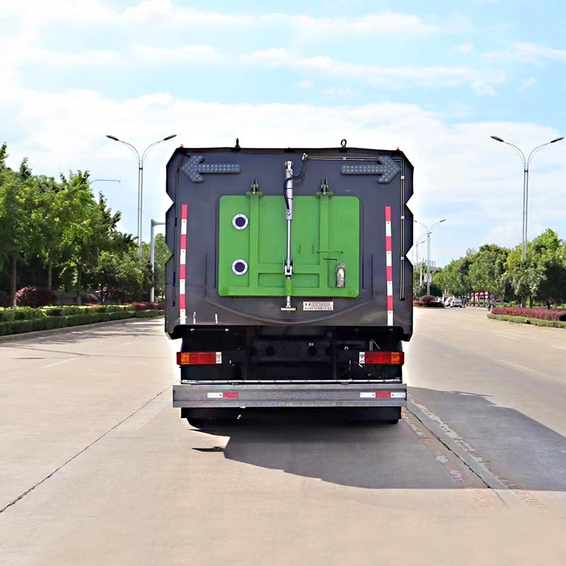 SHACMAN 9m3 road sweeper truck with water spray SHACMAN 9m3 road sweeper truck with water spray
