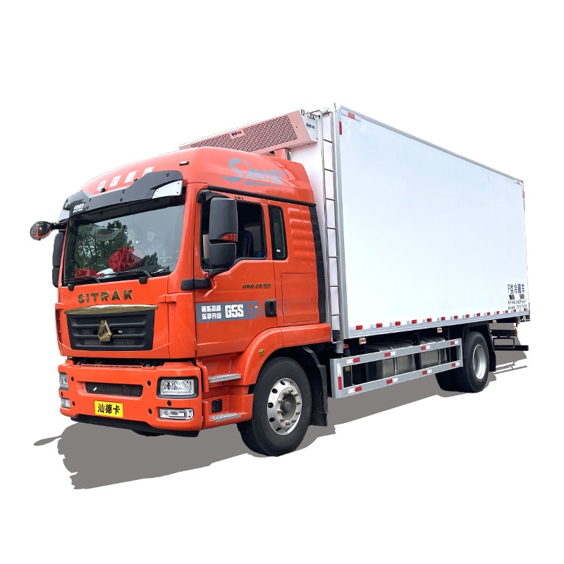 New diesel HOWO 41m3 vegetable truck refrigeration New diesel HOWO 41m3 vegetable truck refrigeration