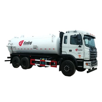 JAC 6*4 22 cubic jetting vacuum sewage suction truck