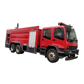 Camion de lutte contre l'incendie de marque japonaise avec réservoir de mousse et d'eau de 16 000 L