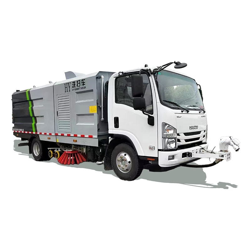 كاسحة طرق ذاتية التنظيف عالية الضغط من نوع ISUZU سعة 4 أمتار مكعبة كاسحة طرق ذاتية التنظيف عالية الضغط من نوع ISUZU سعة 4 أمتار مكعبة