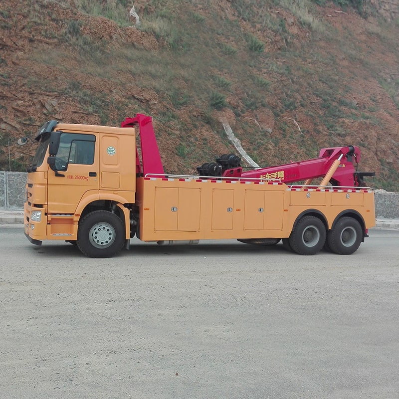 SINOTRUK 20 ton tow truck with crane wrecker truck SINOTRUK 20 ton tow truck with crane wrecker truck