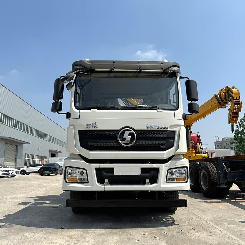 Shacman Heavy Duty 8x4 16-тонный складной кран-манипулятор Shacman Heavy Duty 8x4 16-тонный складной кран-манипулятор