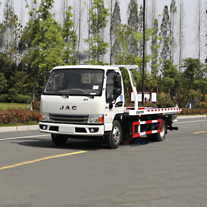 JAC 4x2 3-5 тонн небольшой эвакуатор с плоской платформой JAC 4x2 3-5 тонн небольшой эвакуатор с плоской платформой