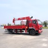 FOTON 10-тонный мобильный кран с прямой стрелой, смонтированный на грузовике FOTON 10-тонный мобильный кран с прямой стрелой, смонтированный на грузовике
