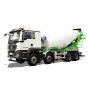 SHACMAN 8*4 cement tanker 8 cbm concrete mixer truck