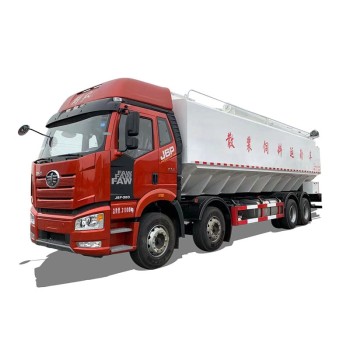 FAW 8*4 pig chicken cattle feed transportation truck